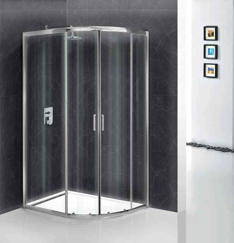 Душевой уголок UNO-195-RH-2-100/80-C-Cr BelBagno